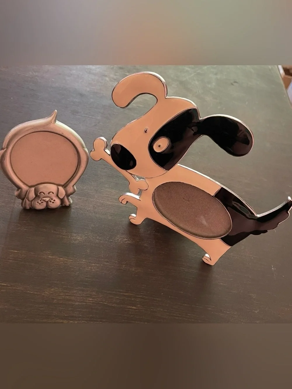 🐶Dog Shaped Photo Frames🐶 Black, White & Silver🐶